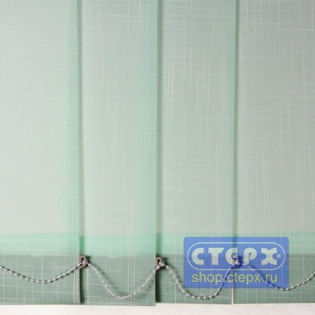 Вертикальные жалюзи с полотном из ткани коллекции «Шантунг» с вискозой