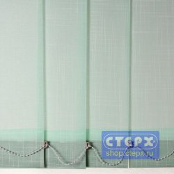 Вертикальные жалюзи с полотном из ткани коллекции «Шантунг» с вискозой