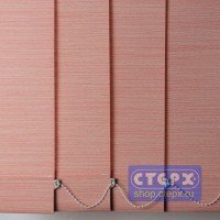 Оптима /цвет светло - красный/ - ламель для вертикальных жалюзи из ткани
