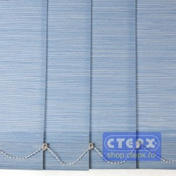 Оптима /цвет темно - голубой/ - ламель для вертикальных жалюзи из ткани