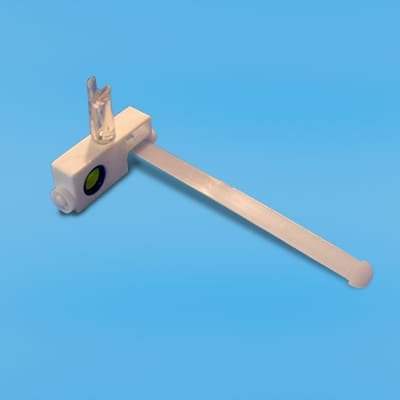 Бегунок с фиксатором интервала  для вертикальных жалюзи шириной 89 мм 