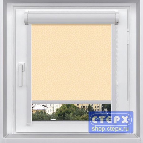 Миникассетная рулонная штора с цепочным приводом «UNI-2», коллекция «Каприз»