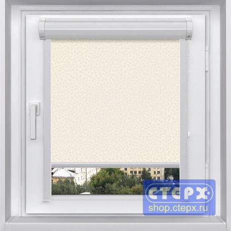 Миникассетная рулонная штора с цепочным приводом «UNI-2», коллекция «Каприз»