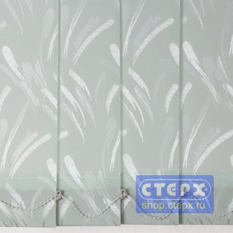 Палома /цвет зеленый/ - ламель для вертикальных жалюзи из ткани