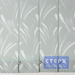 Палома /цвет зеленый/ - ламель для вертикальных жалюзи из ткани