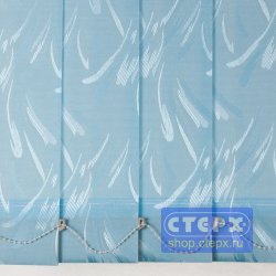 Палома /цвет голубой/ - ламель для вертикальных жалюзи из ткани