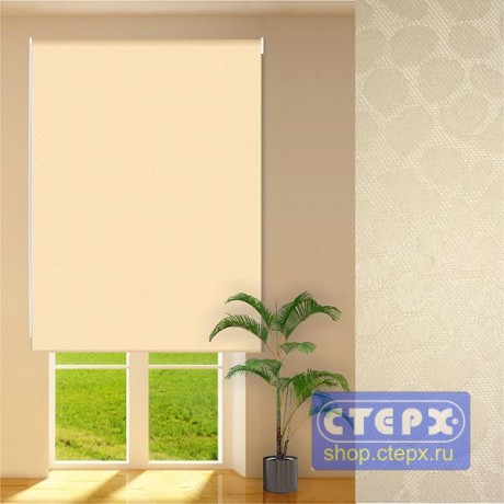 Штора рулонная с цепочным приводом «Макси», коллекция «Каприз»