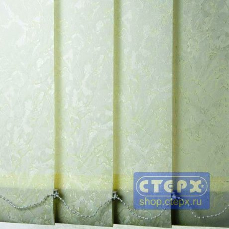 Париж /цвет светло - бежевый/ - ламель для вертикальных жалюзи из ткани