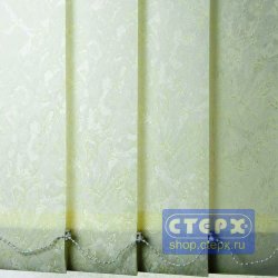 Париж /цвет светло - бежевый/ - ламель для вертикальных жалюзи из ткани