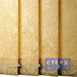 Париж /цвет темно - бежевый/ - ламель для вертикальных жалюзи из ткани