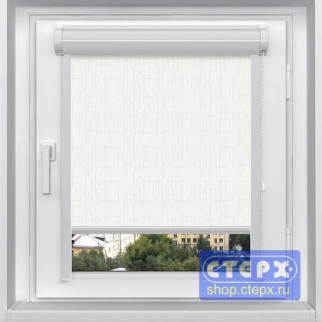 Миникассетная рулонная штора с цепочным приводом «UNI-2», коллекция «Тефи»