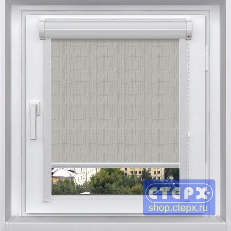 Миникассетная рулонная штора с цепочным приводом «UNI-2», коллекция «Тефи»