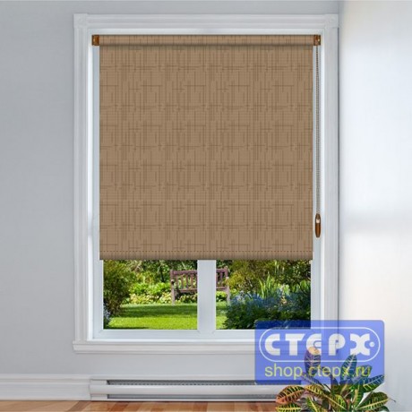 Штора рулонная с цепочным приводом «Мини», коллекция «Тэфи»