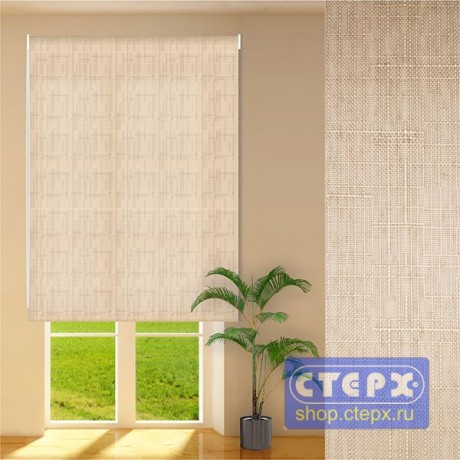 Штора рулонная с цепочным приводом «Макси», коллекция «Тефи»