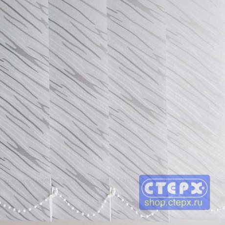 Атлант BLACK-OUT /цвет серый/ - ламель для вертикальных жалюзи из ткани