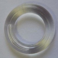 Колечко-люверс 8х13 мм прозрачное