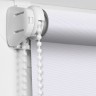 Рулонная штора "БОЛЕРО", Альфа, M19, белый 65 х 190 см