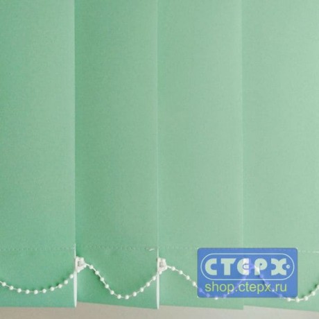 Альфа BLACK-OUT /цвет зелёный/ - ламель для вертикальных жалюзи из ткани