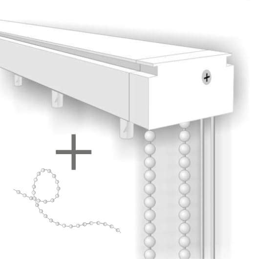 Клипса кронштейн для крепления карниза вертикальных жалюзи на подвесной потолок армстронг