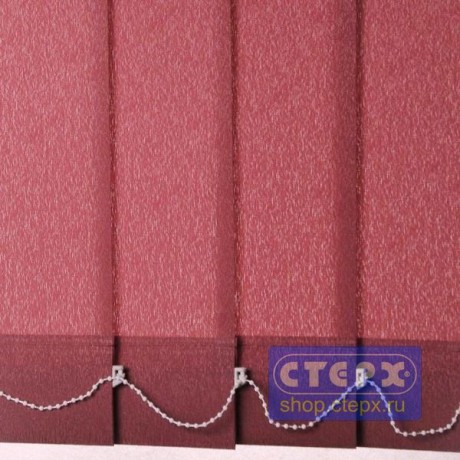 Союз-Аполлон /цвет пурпурный/ - ламель для вертикальных жалюзи из ткани