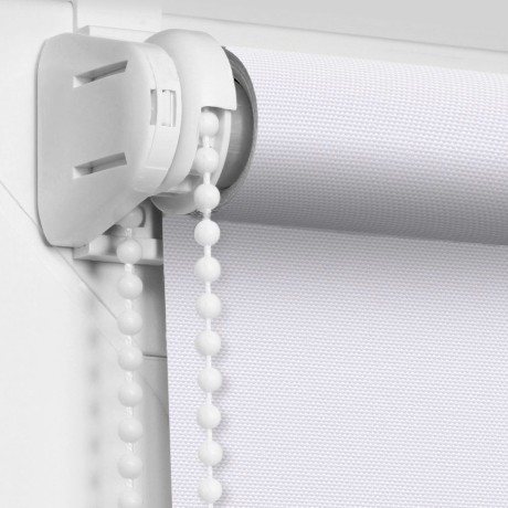 Рулонная штора "БОЛЕРО", Альфа, M19, белый 77,5 х 190 см