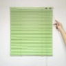 Жалюзи горизонтальные алюминиевые "Танго 25", Киви 5421, 57.5х130 см , упр Левое