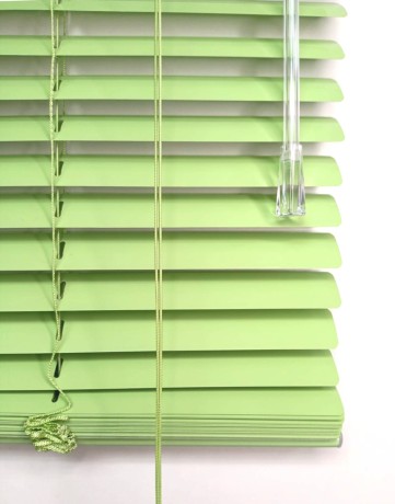 Жалюзи горизонтальные алюминиевые "Танго 25", Киви 5421, 60х120 см , упр Левое