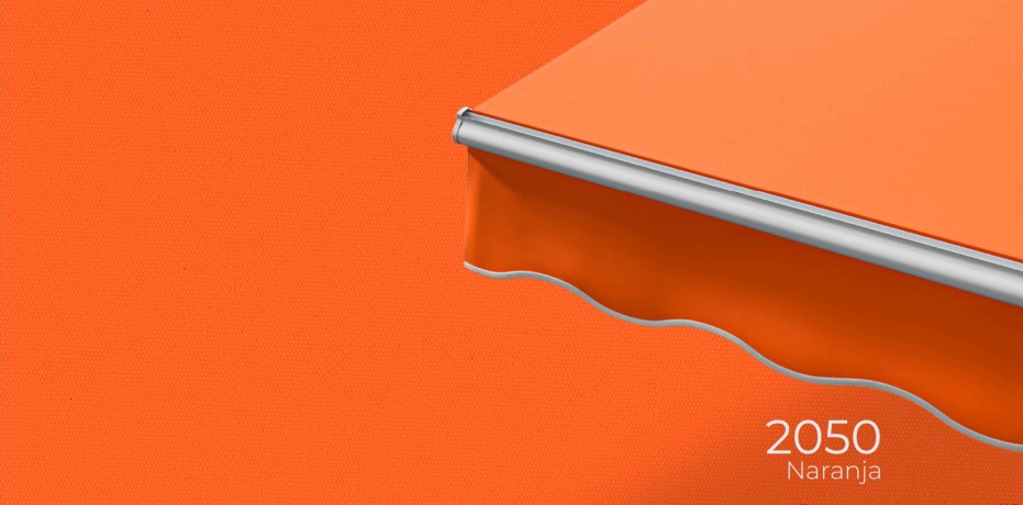 Маркиза локтевая VENTURA NEW, локти 1,5 метра, ручной привод, тент однотонный