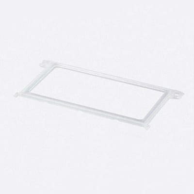 Нижний грузик прозрачный для ламелей вертикальных жалюзи шириной 89 мм