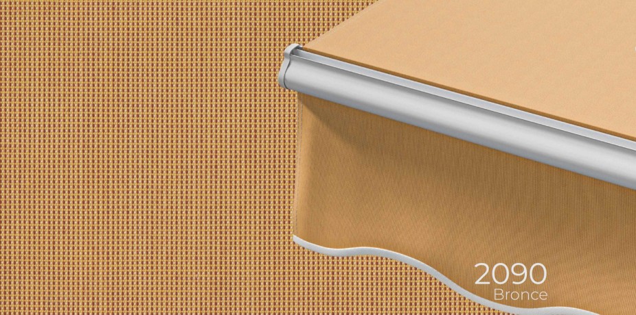 Маркиза локтевая VENTURA NEW, локти 2,0 метра, ручной привод, тент однотонный