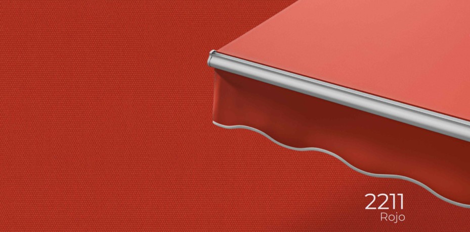 Маркиза локтевая VENTURA NEW, локти 2,0 метра, ручной привод, тент однотонный