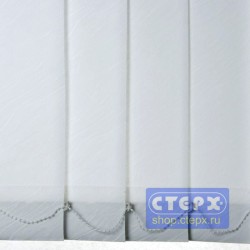 Венера /цвет белый/ - ламель для вертикальных жалюзи из ткани 1520 мм