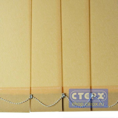 Союз-Аполлон /цвет желтый/ - ламель для вертикальных жалюзи из ткани