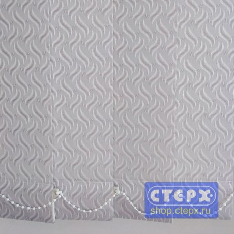 Регал /цвет серый/ - ламель для вертикальных жалюзи из ткани