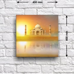 Постер «Тадж-Махал», 40 см х 40 см