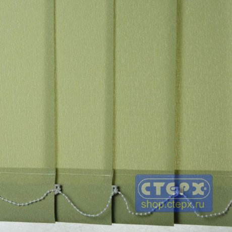 Союз-Аполлон /цвет зеленый/ - ламель для вертикальных жалюзи из ткани