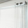 Жалюзи горизонтальные алюминиевые "Танго 25-М", Белый шелк 5101, 67,5 х 170 см, упр Правое