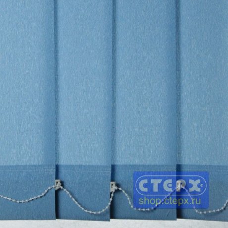 Союз-Аполлон /цвет голубой/ - ламель для вертикальных жалюзи из ткани