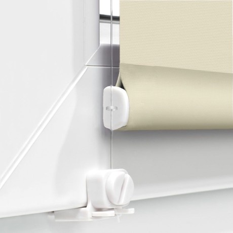 Рулонная штора "БОЛЕРО", Альфа, M19, светлая слоновая кость 65 х 190 см