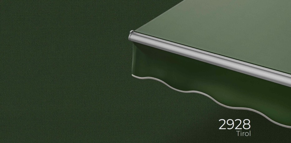 Маркиза локтевая VENTURA NEW, локти 4,0 метра, ручной привод, тент однотонный