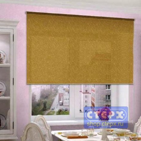 Штора рулонная с цепочным приводом «Миди», коллекция «Шелк»