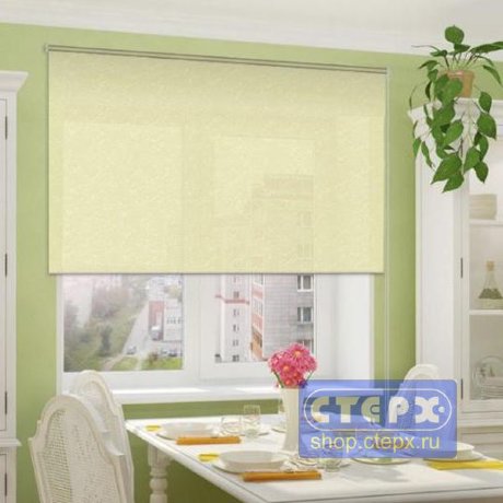 Штора рулонная с цепочным приводом «Миди», коллекция «Шелк»