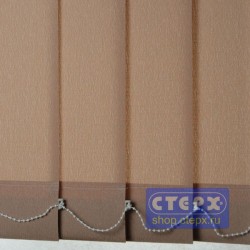 Союз-Аполлон /цвет коричневый/ - ламель для вертикальных жалюзи из ткани