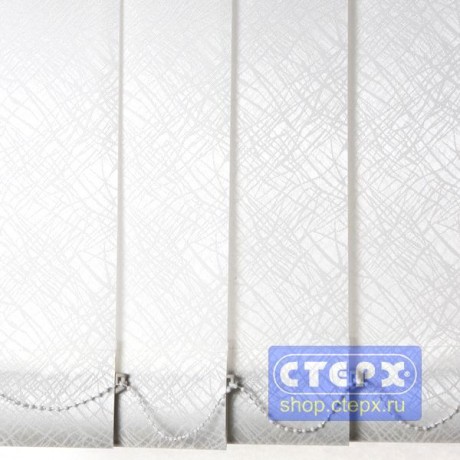 Сфера /цвет белый/ - ламель для вертикальных жалюзи из ткани