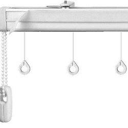 Карниз для французских штор «Версаль» с ручным подъемным механизмом закрытой системы