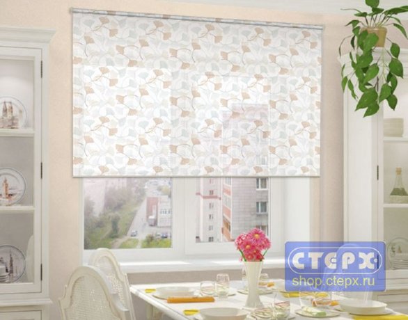 Штора рулонная с цепочным приводом «Миди», коллекция «Либерти»