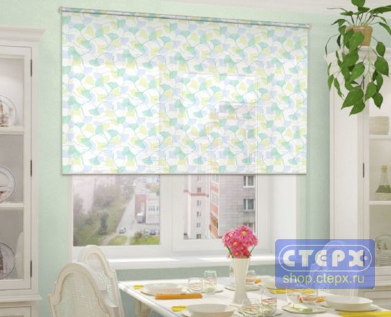 Штора рулонная с цепочным приводом «Миди», коллекция «Либерти»