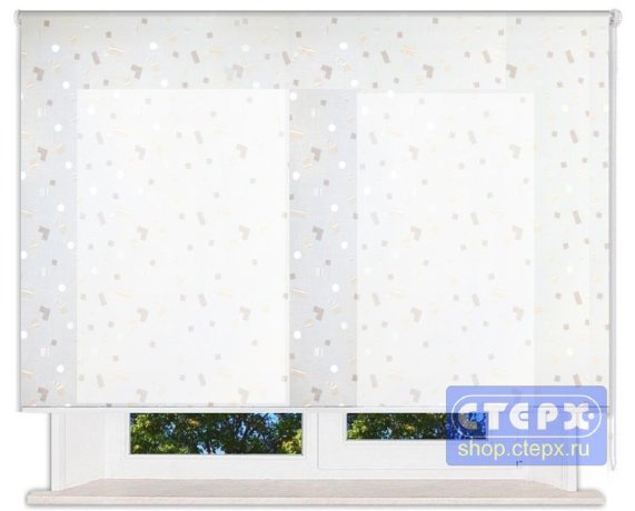 Штора рулонная с цепочным приводом «Миди», коллекция «Ассоль-Деворе»