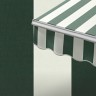 Маркиза локтевая VENTURA NEW, локти 4,0 метра, ручной привод, тент из ткани в двухцветную полоску