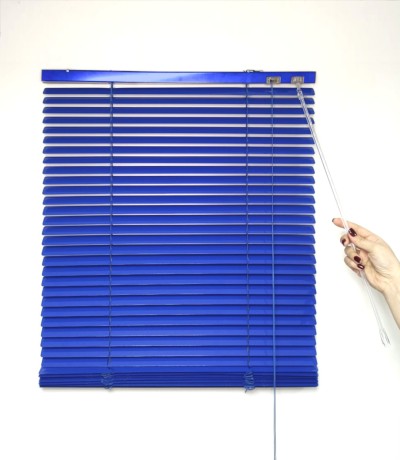 Жалюзи горизонтальные алюминиевые "Танго 25", Каспий 5541, 62,5х130 см , упр Правое